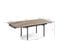 Table Extensible 160/240 Cm Céramique Effet Bois Pieds Droits - Texas 09