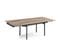 Table Extensible 160/240 Cm Céramique Effet Bois Pieds Droits - Texas 09