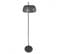 Grand Lampadaire Avec Abat-jour En Métal Gris H146 Cm - Poly 5560