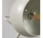 Lampe De Bureau Abat-jour Rotatif En Métal Blanc H43cm - Pixar 8365
