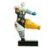 Statue Femme Dansant Avec Peinture Multicolore H54 Cm - Lady Crazy