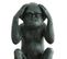 Statue Singe Noir Mat Avec Mains Sur Les Oreilles H40 Cm - Rafiki