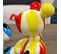 Statuette Nounours Balloon Blanc Rouge Jaune H13 Cm - Lotso Drips 02