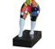 Statue Femme Bras Levés Avec Carreaux Multicolores H39 Cm - Lady Piet