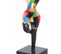 Statue Silhouette Femme Debout Avec Formes Multicolores H34 Cm - Shape