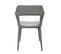 Lot 2 Chaises En Velours Gris Avec Accoudoirs Et Pieds Velours - Sweet