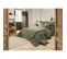 Housse De Couette Gaze De Coton Double 220 X 240 Cm Vert - Pepa 3