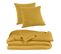 Parure De Lit 240 X 260 Cm En Double Gaze De Coton Jaune - Pepa 4