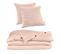 Parure De Lit 240 X 260 Cm En Double Gaze De Coton Rose - Pepa 4