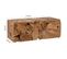 Table Basse Rectangulaire 60 X 120 Cm En Bois De Teck - Tekku 2