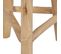 Tabouret / Table D'appoint D. 30 Cm En Bois De Teck Naturel - Toby