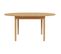 Table Extensible L. 130/165 Cm Décor Chêne Pieds En Bois - Vivian