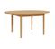 Table Extensible L. 130/165 Cm Décor Chêne Pieds En Bois - Vivian