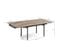 Table Extensible 180/260 Cm Céramique Effet Bois Pieds Droits - Texas 09