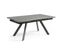 Table Extensible 180/260 Cm Céramique Gris Marbré Pieds Inclinés - Arizona 08