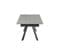 Table Extensible 180/260 Cm Céramique Gris Marbré Pieds Inclinés - Arizona 08