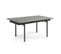 Table Extensible 180/260 Cm Céramique Gris Marbré Pieds Droits - Arizona 09