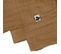 Lot De 6 Serviettes 40 X 40 Cm En Double Gaze De Coton Camel - Pepa