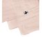 Lot De 6 Serviettes 40 X 40 Cm En Double Gaze De Coton Rose - Pepa