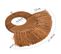 Lot De 2 Brosses Rondes En Bois De Teck Et Fibre De Palmier - Lofi 01