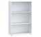 Bibliothèque / Étagère H. 111 X L. 74 Cm Décor Blanc - Maria