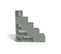 Escalier Cube De Rangement Hauteur 125 Cm  Gris