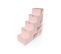 Escalier Cube De Rangement Hauteur 125 Cm  Rose Pastel