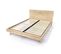 Lit Viking Style Scandinave Bois 2 Places, Couleur: Brut, Dimensions: 140x200