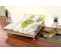 Lit Viking Style Scandinave Bois 2 Places, Couleur: Vernis Naturel/jaune, Dimensions: 140x200