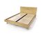 Lit Viking Style Scandinave Bois 2 Places, Couleur: Miel, Dimensions: 140x200