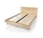 Lit Viking Style Scandinave Bois 2 Places, Couleur: Vernis Naturel, Dimensions: 140x190