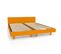 Lit Twin Bois Massif, Couleur: Orange, Dimensions: 80x190