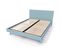 Lit Viking Style Scandinave Bois 2 Places, Couleur: Bleu Pastel, Dimensions: 140x190