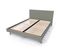 Lit Viking Style Scandinave Bois 2 Places, Couleur: Gris, Dimensions: 140x200