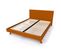 Lit Viking Style Scandinave Bois 2 Places, Couleur: Chocolat, Dimensions: 160x200