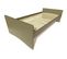 Lit Gigogne Abc Pin Massif, Couleur: Taupe, Dimensions: 90x190