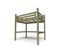 Lit Mezzanine Alpage Bois + Escalier Cube Hauteur Réglable, Couleur: Taupe, Dimensions: 120x200