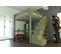 Lit Mezzanine Alpage Bois + Escalier Cube Hauteur Réglable, Couleur: Taupe, Dimensions: 140x200
