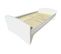 Lit Gigogne Happy Pin Massif, Couleur: Blanc, Dimensions: 80x190