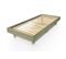 Sommier À Lattes Kit Noé Bois - 1 Place, Couleur: Taupe, Dimensions: 90x190