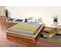 Lit Futon Solido Bois Massif - 2 Places, Couleur: Brut, Dimensions: 140x200