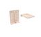 Lit Happy + Tiroirs + Chevets Amovibles - 2 Places, Couleur: Vernis Naturel, Dimensions: 140x190