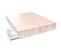 Lit Cube Deux Places Avec Tiroirs, Couleur: Vernis Naturel/blanc, Dimensions: 140x200