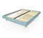 Sommier À Lattes Kit Noé Bois - 2 Places, Couleur: Bleu Pastel, Dimensions: 140x190