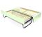 Lit Gigogne Malo Avec Tiroir Lit Bois, Couleur: Vert Pastel, Dimensions: 90x190