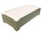 Lit Empilable 1 Place En Bois Massif, Couleur: Taupe, Dimensions: 90x200