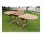 Table De Jardin Ovale Extensible 10 Places En Teck Brut Kajang