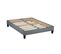 Pack Castellane 140x190 Cm Matelas Mousse + Sommier Bois + Accessoires