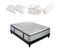 Pack Phigalie 140x190 Cm - Matelas Ressorts  + Sommier + Accessoires