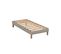 Ensemble Symphonie 2.0 90x190 Cm Matelas Mousse + Sommier Bois